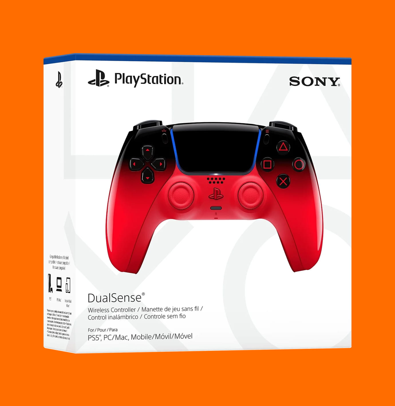 DualSense PS5 Techno Red