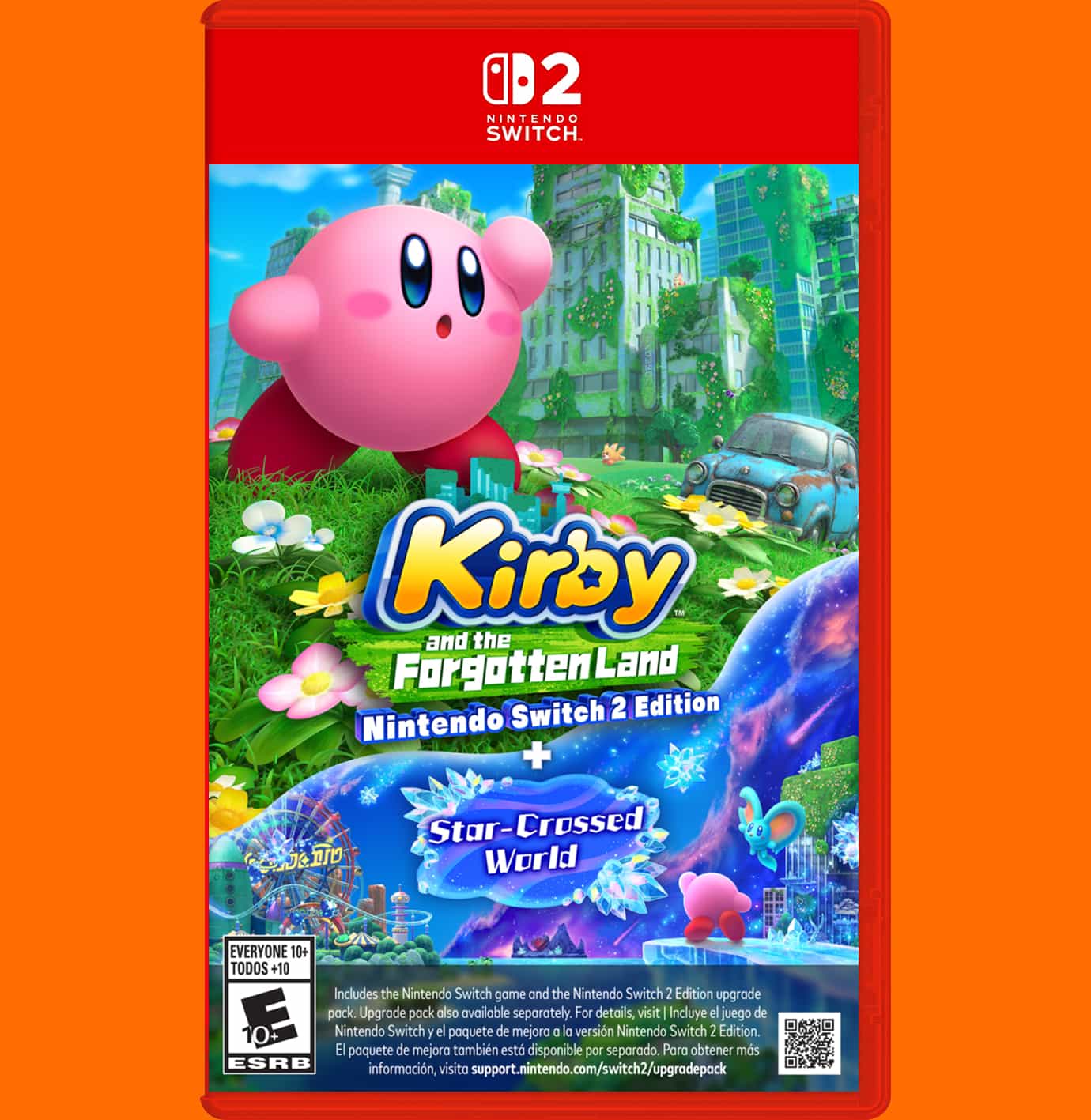 Juego Nintendo Switch 2 Kirby and the Forgotten Land NS2 Edition + Star-Crossed World
