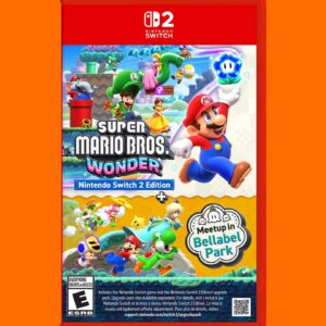 Juego Nintendo Switch 2 Super Mario Bros. Wonder NS2 Edition + Meetup in Bellabel Park