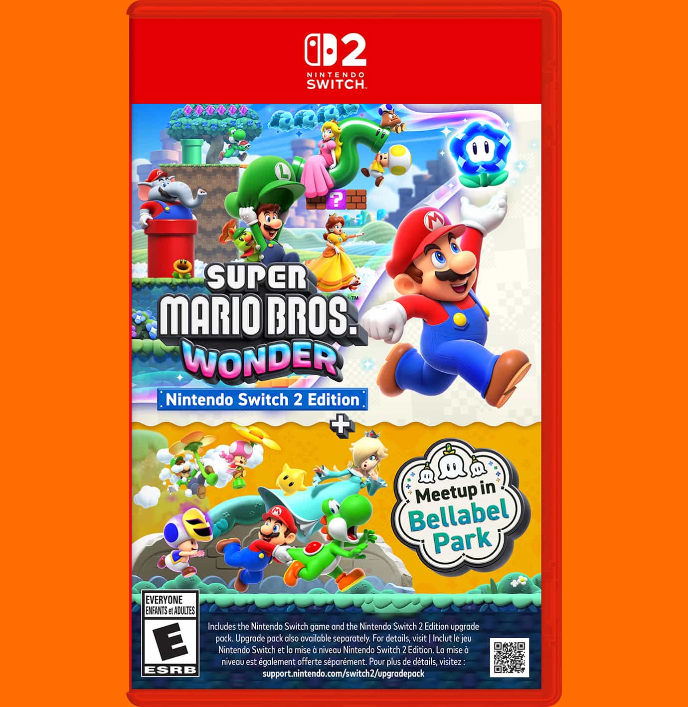 Juego Nintendo Switch 2 Super Mario Bros. Wonder NS2 Edition + Meetup in Bellabel Park